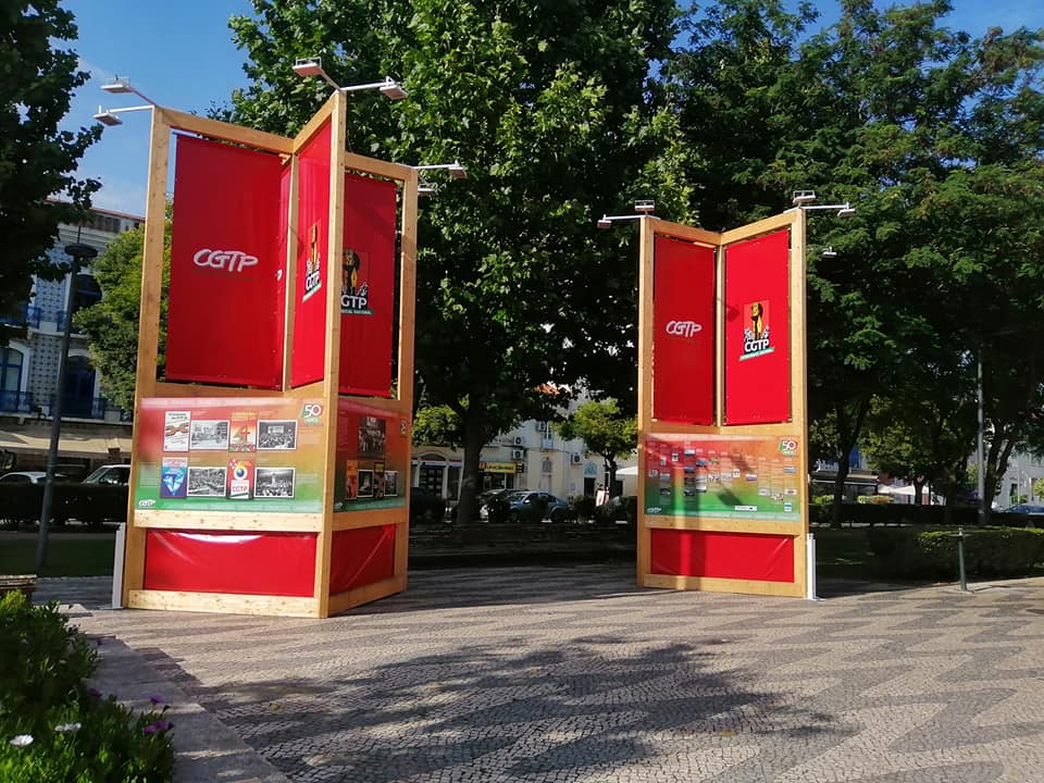 Está em Setúbal a exposição comemorativa do 50.º aniversário da CGTP-IN